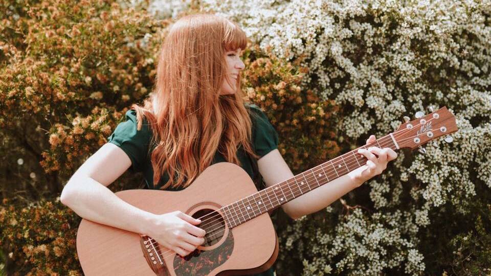 LOVE SONG: Catch the self-proclaimed down-to-earth, bubbly redhead and her angelic voice when she performs at the Anchorage Port Stephens on Sunday .