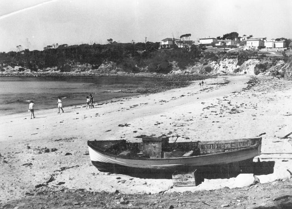The first motor boat, "Clatterbang" changed Fingal. Picture supplied.