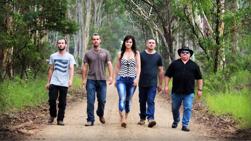 Versatile: Five-piece country rock band Ash Mountain will perform at Anna Bay Tavern on Saturday night, drawing inspiration from Lee Kernaghan to the Dixie Chicks.