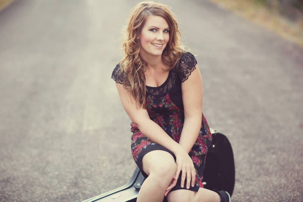 SONGSTRESS: Pop, folk, country singer-songwriter Kelly Hope performs her catchy-quirky melodies live this Friday night at Soldiers Point Bowling Club.