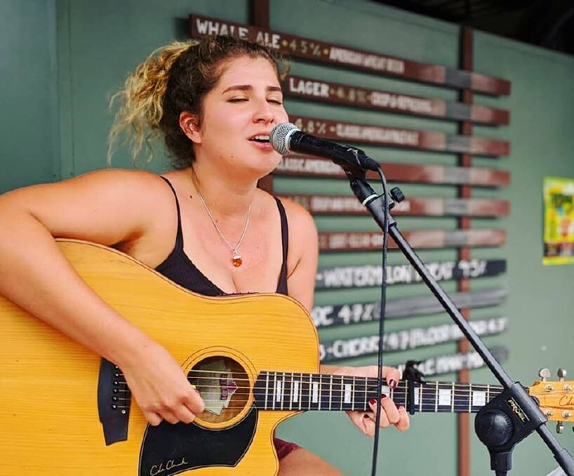 SONGSTRESS: Hitting all the right notes, Amy Fredes will perform her energetic acoustic vibes live this Saturday at Murray's Brewery for the Australia Day celebrations.