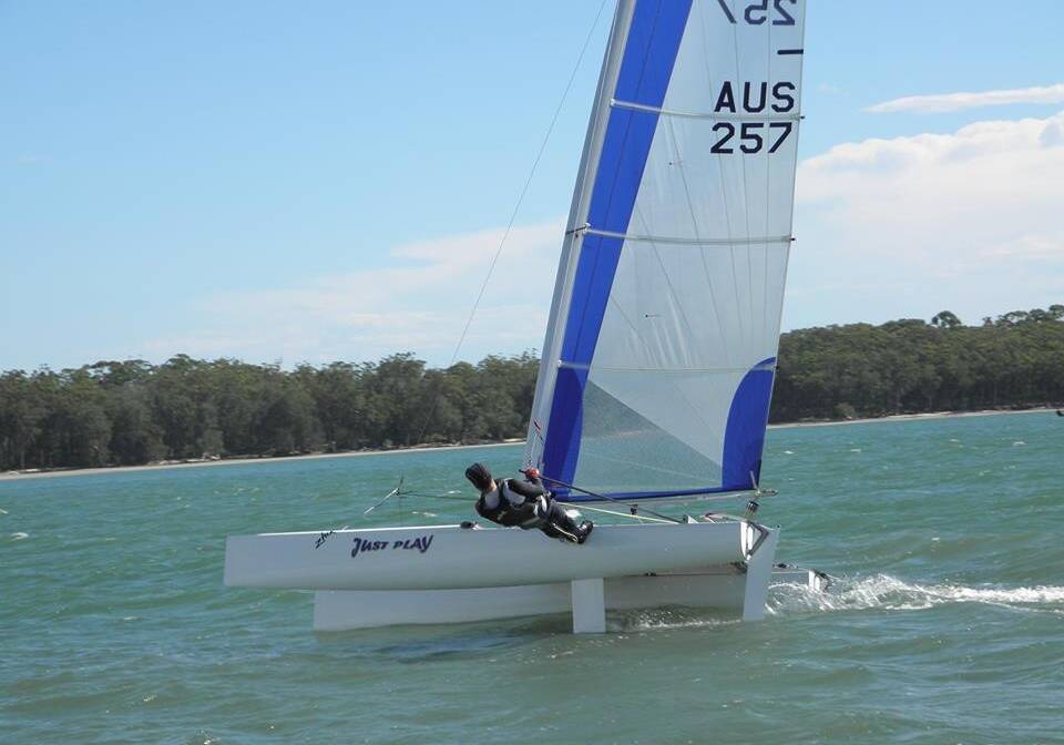 SAILING: Tanilba Bay Amateur Sailing Club is hosting the Taipan Catamaran NSW State Titles this weekend, February 18 and 19. Picture: Supplied.