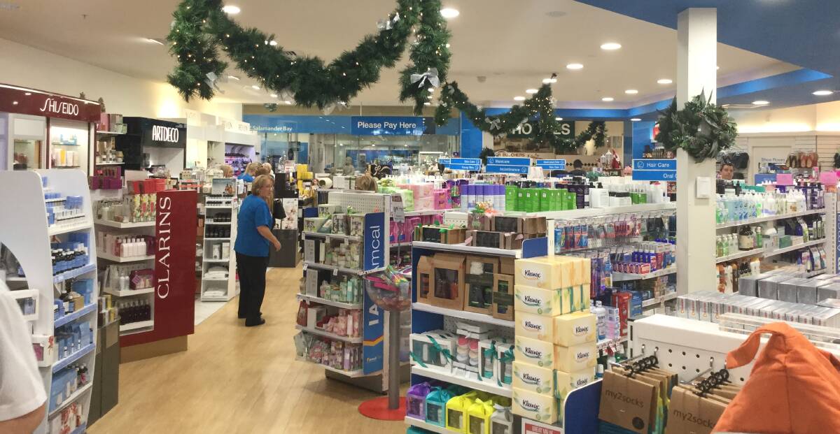 Amcal: The store as it looks today, housing many popular brands, along with its trusted pharmacy.