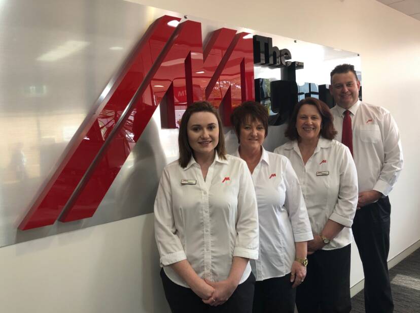 HERE FOR YOU: The Mutual Bank Raymond Terrace Branch is focused on supporting local customers and developing community spirit. Photo: Supplied