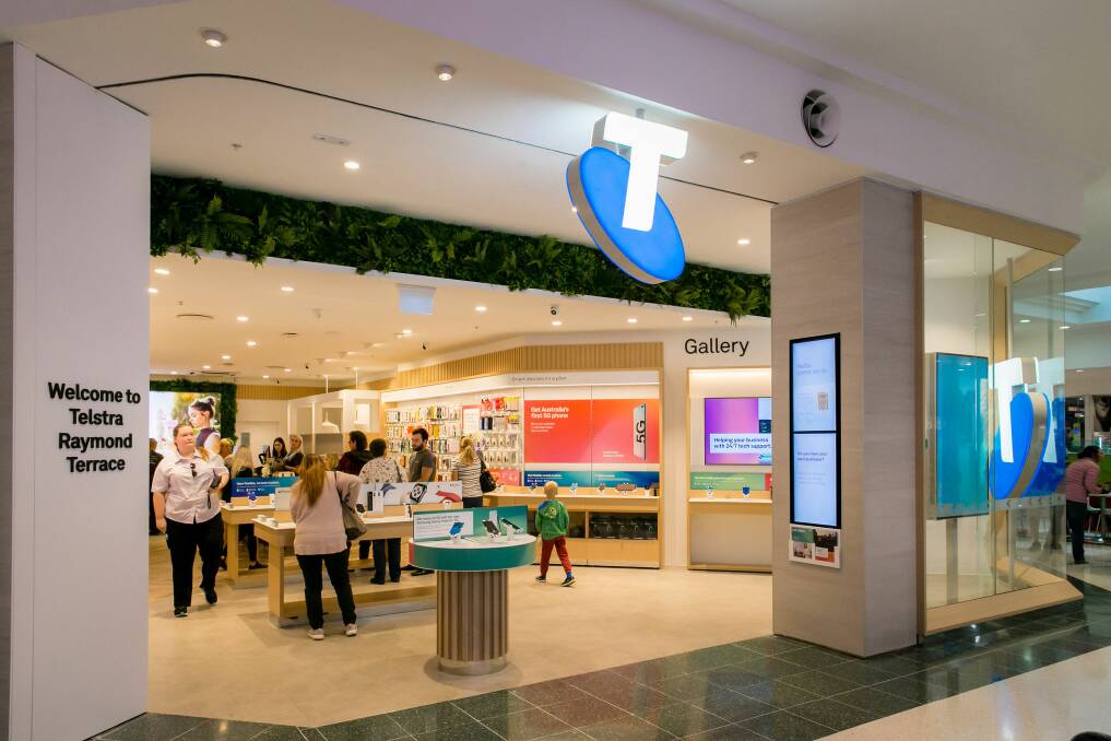 New look: The Raymond Terrace Telstra store will celebrate its new look and offer some great entertainment and giveaways during its renovation celebrations on Friday September 27.