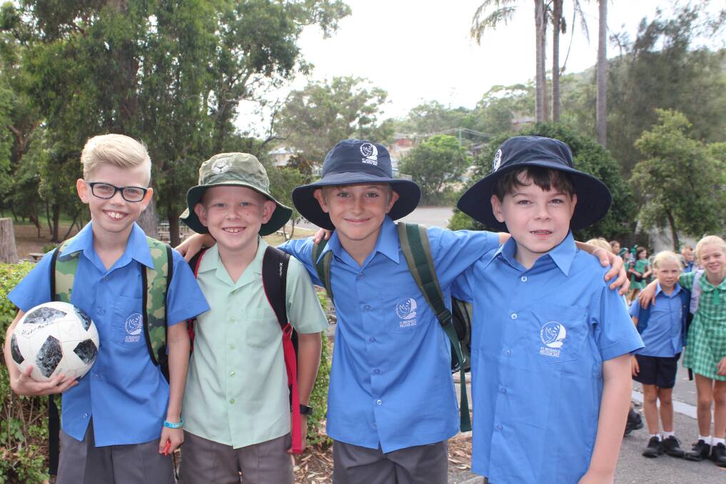 GROW AND LEARN: Belonging to a great community, students from St Michael's Catholic School in Nelson Bay.