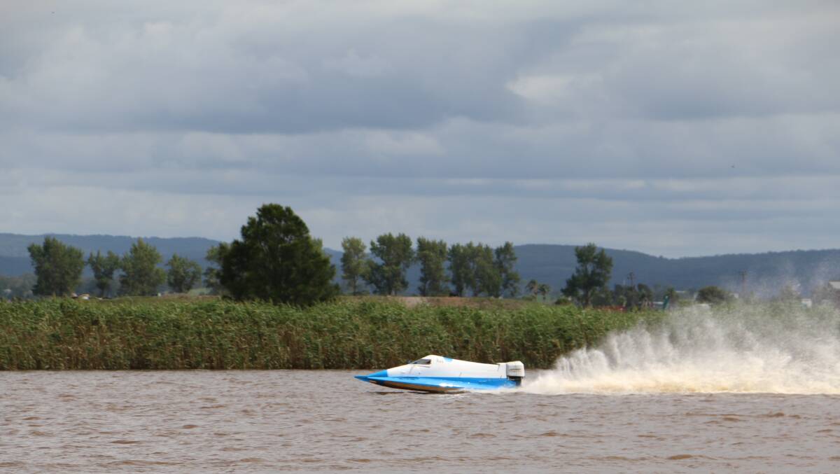 SPEEDBOAT: Raymond Terrace Aquatic Club will hold an event on the Hunter River between 9am and 5.30pm on February 14