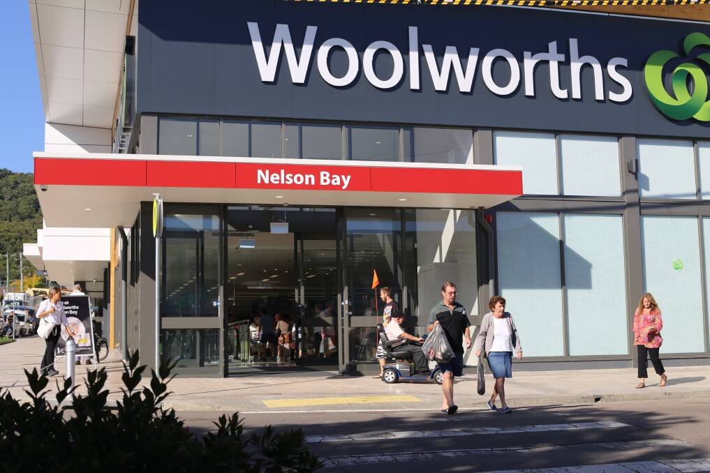 GRAND OPENING: Nelson Bay Woolworths officially opened on Wednesday, April 6. Picture: Ellie-Marie Watts
