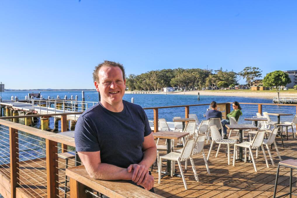 FESTIVAL FEVER: Ben Way, chef and co-owner of Little Beach Boathouse. Picture: Ellie-Marie Watts