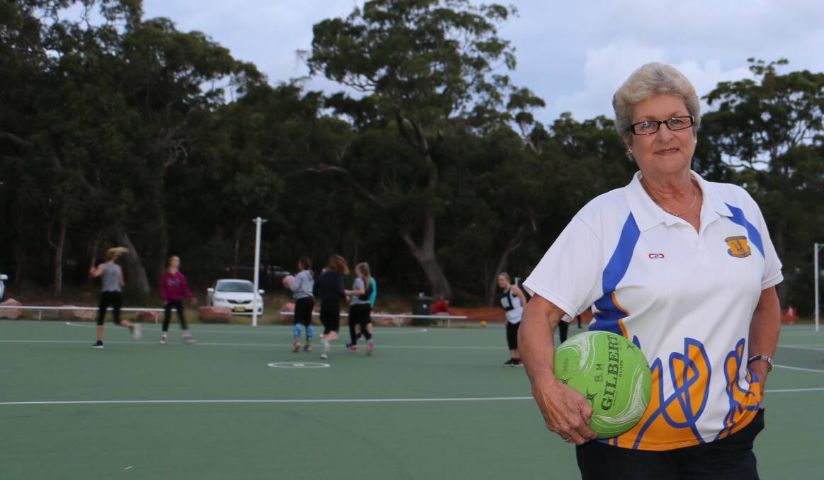 RETIRING: Helen Scott is retiring after 30 years as an administrator of Nelson Bay Netball Association. Her time with the association includes 22 years as president. Picture: Ellie-Marie Watts