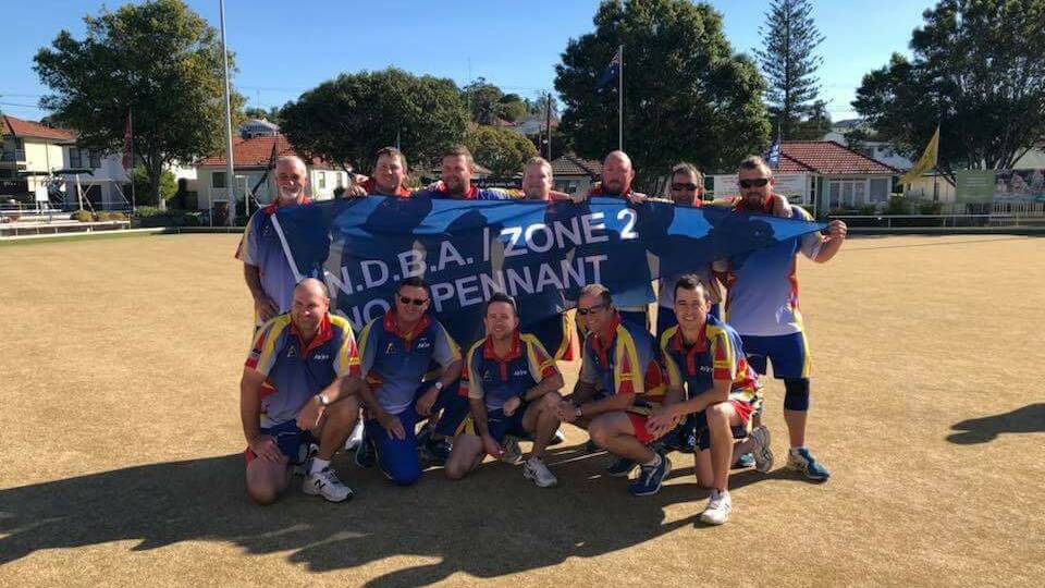Raymond Terrace Bowling Club has claimed the pennant flags in grade one, two and three. Such a feat has not been accomplished in the Newcastle District since 1939. Pictures: Raymond Terrace Bowling Club