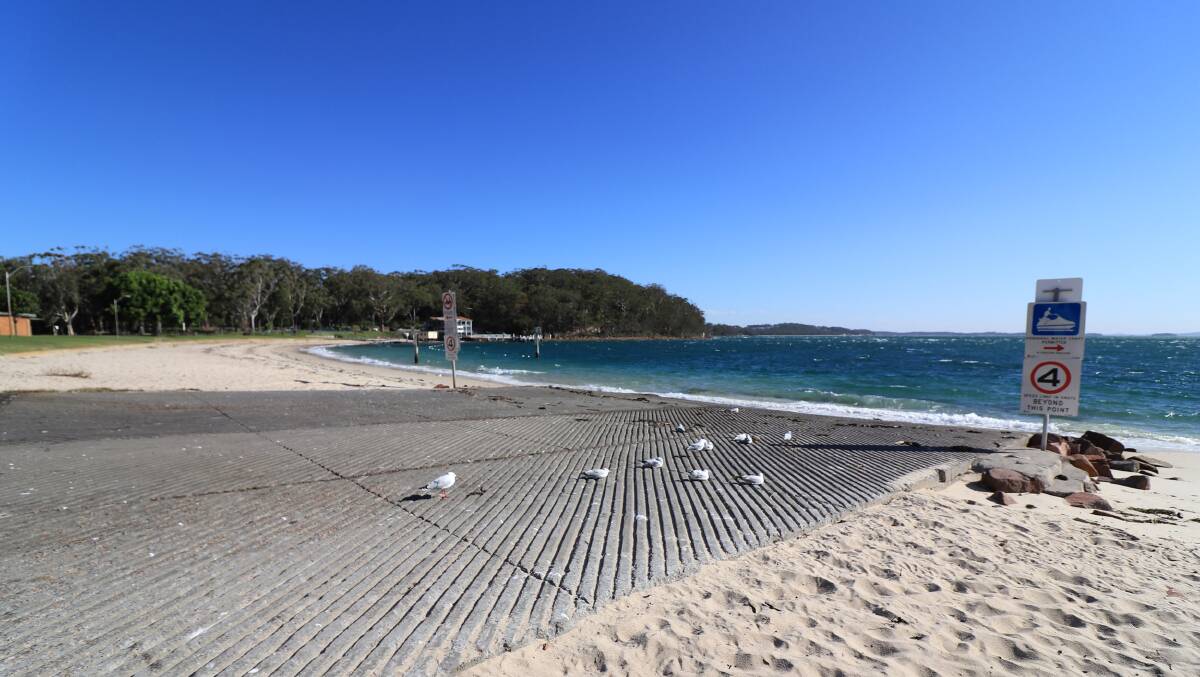 LAUNCH: Little Beach boat ramp, Nelson Bay, will be closed from May to August for a $2m revamp. Picture: Supplied