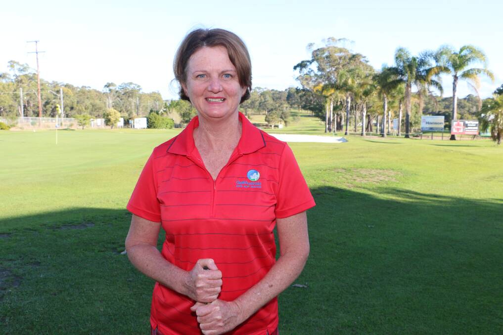 IN THE MIX: Louise Mullard, from Morisset, will contest the Australian Womens Senior Amateur Golf Championship in Nelson Bay from Monday. Picture: David Stewart