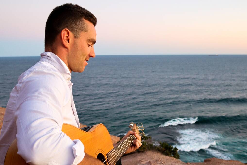 CALMING: Louis Boyd is set to perform at Anna Bay Tavern on Sunday afternoon.
