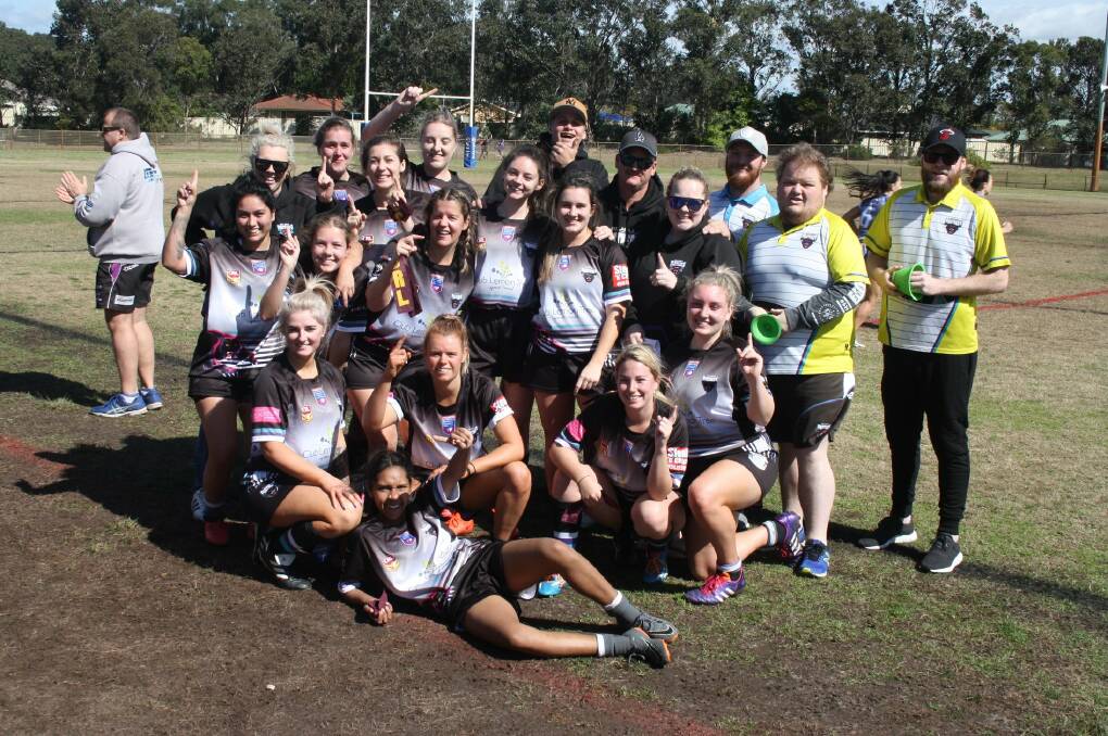 The Mallabula Panthers ladies tag team defeated Stroud 12-0 in Saturday's semi-final to earn them a spot in their first grand-final.
