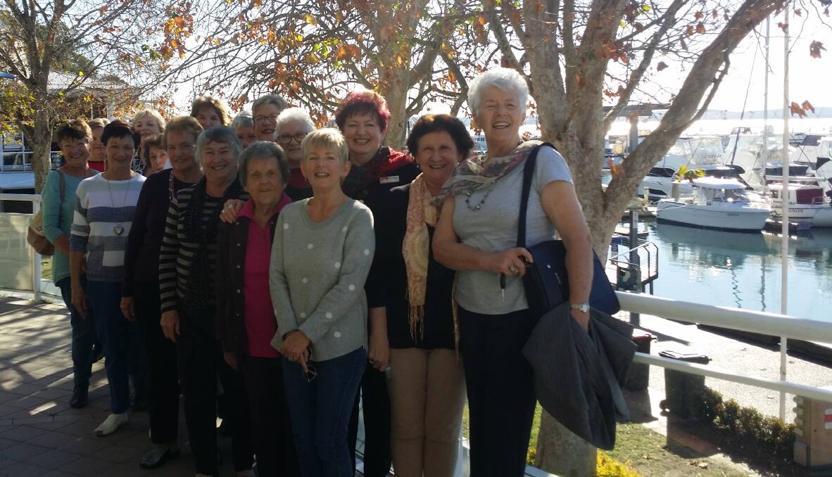 Tomaree Hospital Auxiliary members at their June meeting in Nelson Bay.