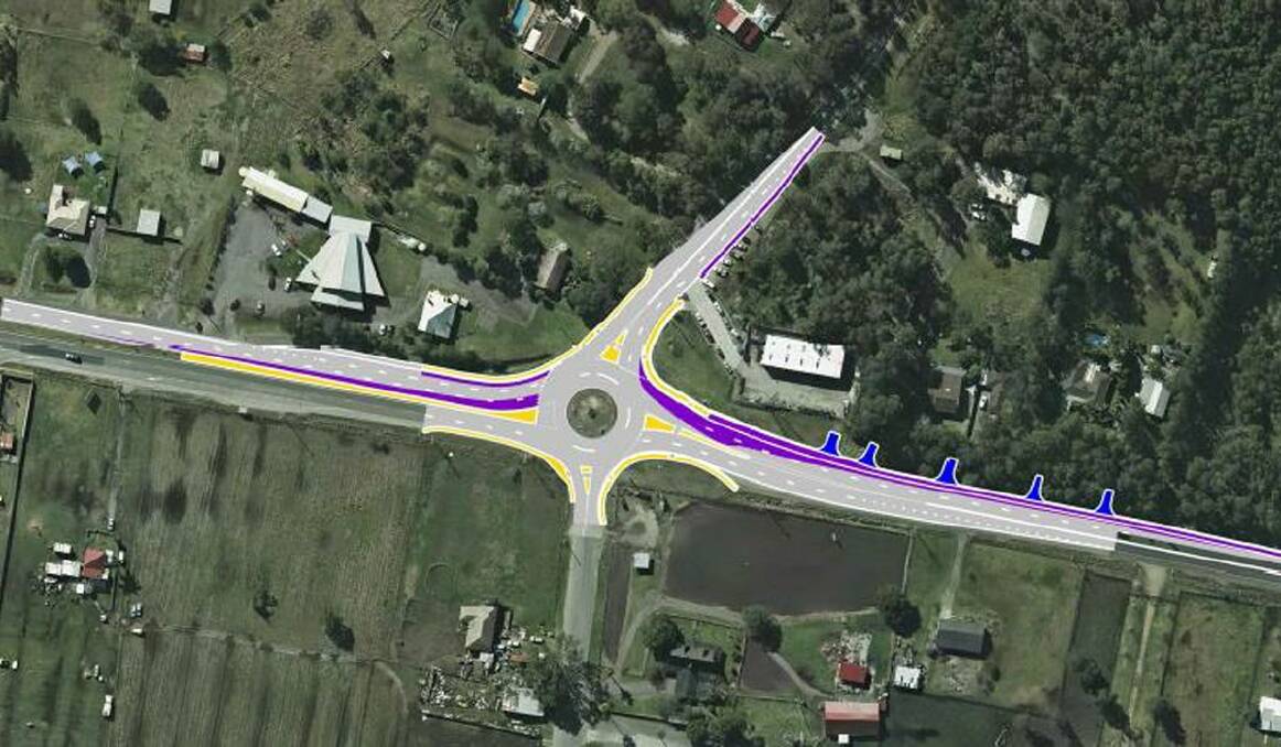 UPGRADES: Works to improve the Lemon Tree Passage Road and Nelson Bay Road roundabout at Salt Ash will begin on February 2. The project will last four months.
