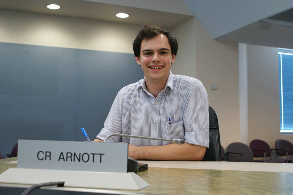 West ward councillor Giacomo Arnott.