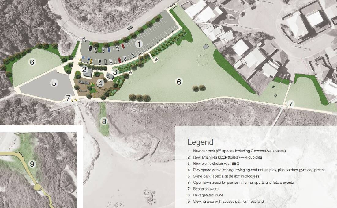The Robinson Reserve upgrade plans.