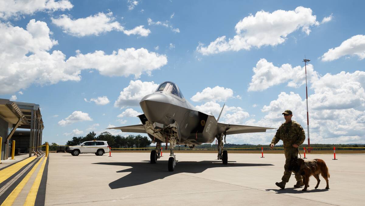 FLYING IN: Tomago engineering company Varley Group will create 20 jobs after Lockheed Martin Australia signed a contract for the F-35 fighter jets with the federal government. Picture: Max Mason-Hubers