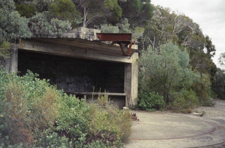 Tomaree Head fort gun emplacement. Picture: NSW Department of Planning