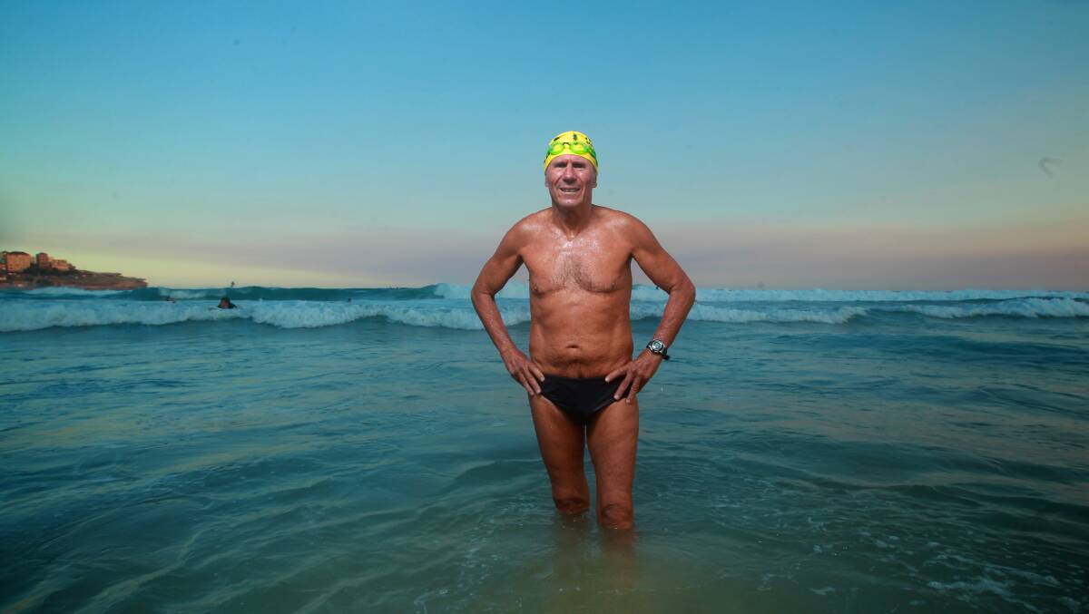 Cyril Baldock, 74, has swum the English Channel twice. He will speak at Port Stephens Men of League's charity day.