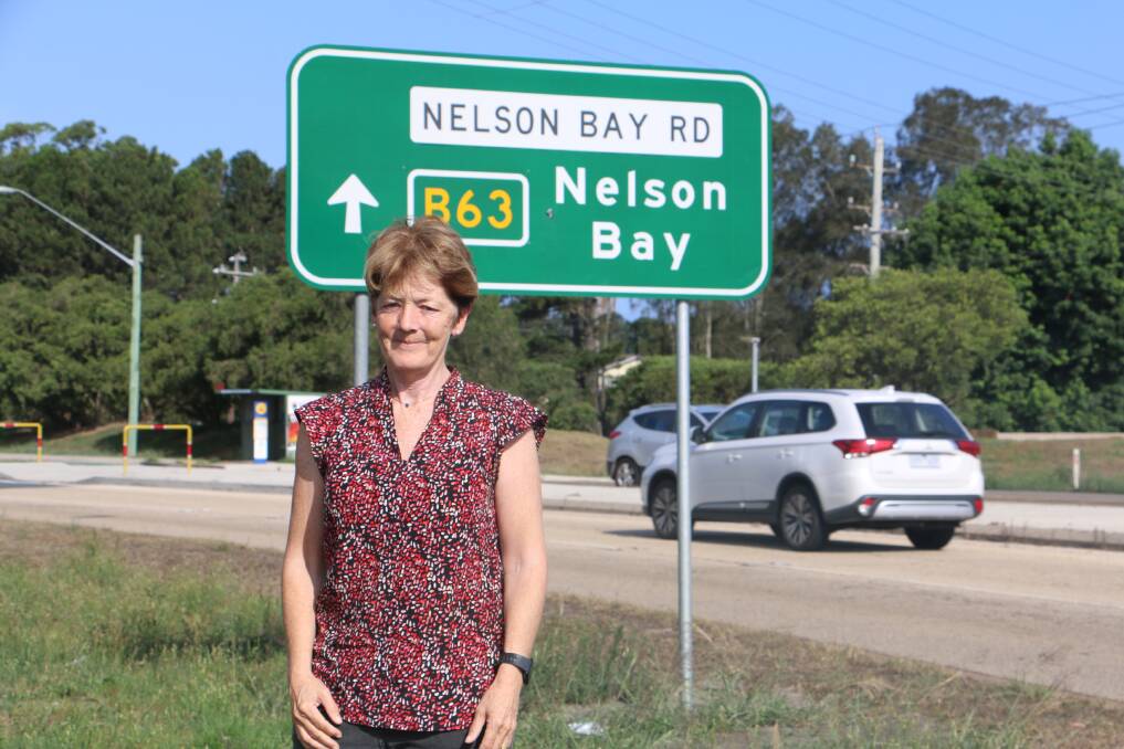 DUPLICATION: Liberal MLC and parliamentary secretary for the Hunter Catherine Cusack says preliminary work is being undertaken for the $275 million duplication of Nelson Bay Road.