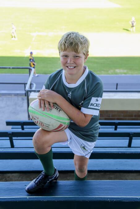 RUGBY UNION: Hunter Mullaney-Veitch, 11, has been selected to represent the Hunter Wildfires in the 2021 NSW Junior State Championships.