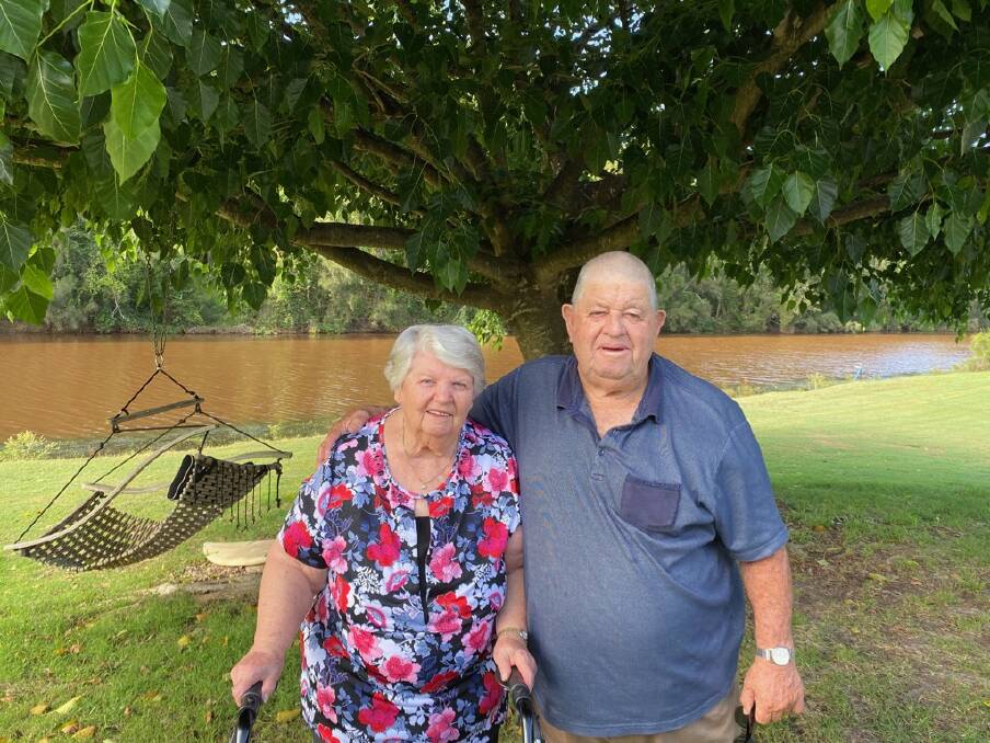 PARTNERS: Williamtown residents Judy and Neville Moxey celebrated their 60th wedding anniversary on February 4. 