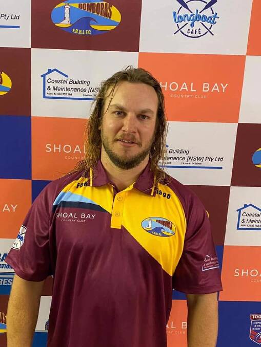 Robert "Bobby" Bryant played his 100th game with the Bomboras on Saturday, September 5. Picture: Facebook/Fingal Bay Bomboras