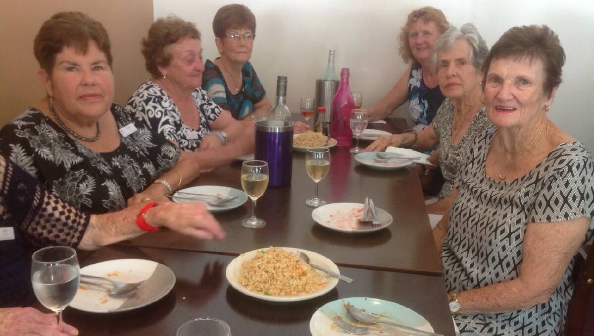 Tomaree Breast Cancer Support Group members and volunteers at the catch up in Nelson Bay on February 1.