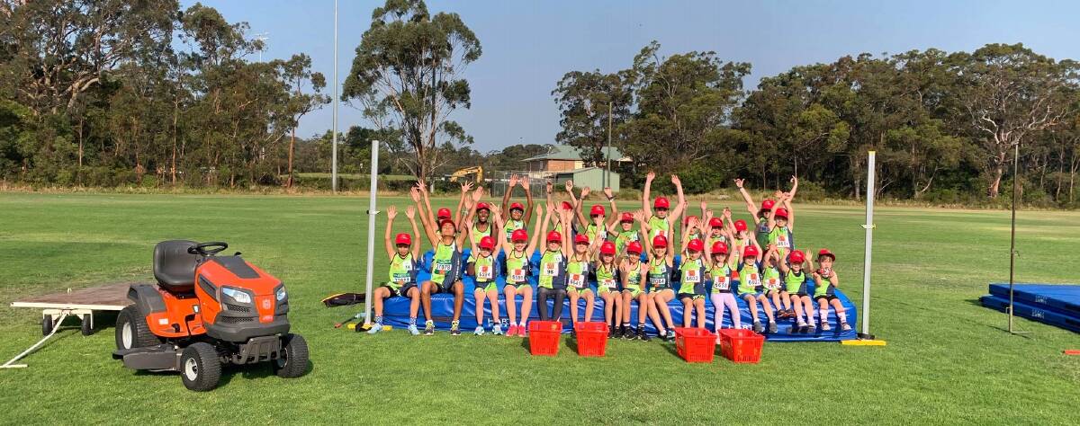 Port Stephens Little Athletics has been able to buy a tractor with a $4100 Coles grant.