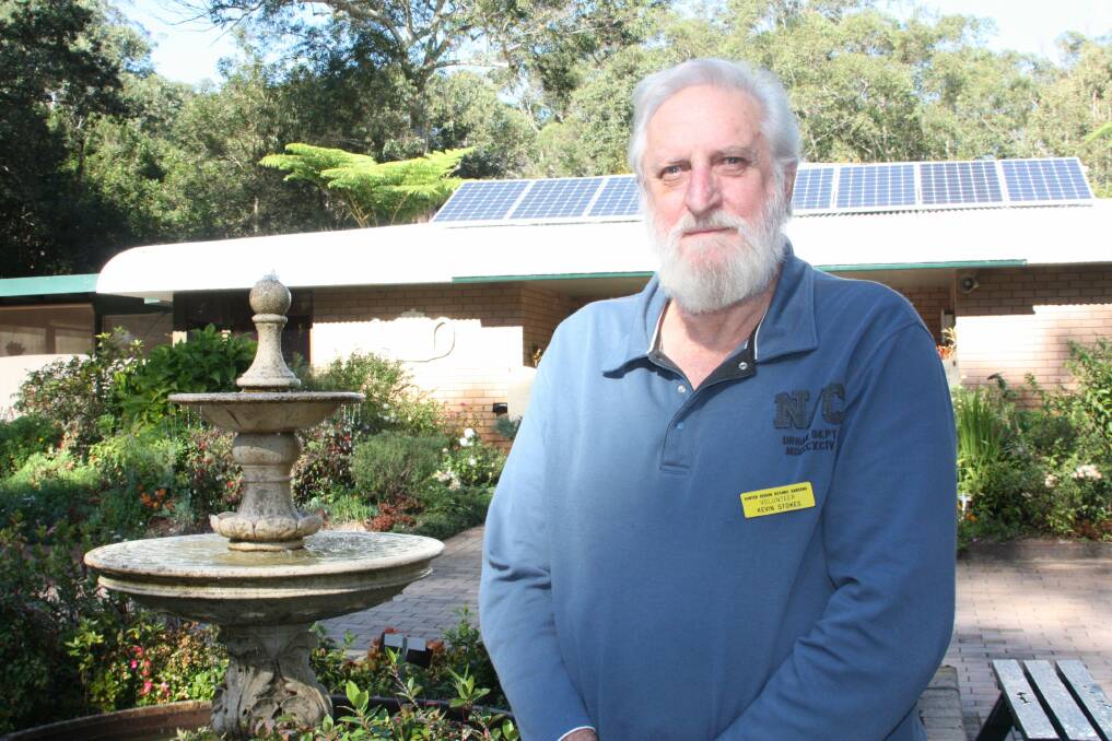 Hunter Region Botanic Gardens past chairman Kevin Stokes