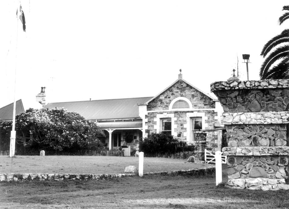 A historical photo of Tanilba House. Date unknown. Picture: Fairfax Media archive