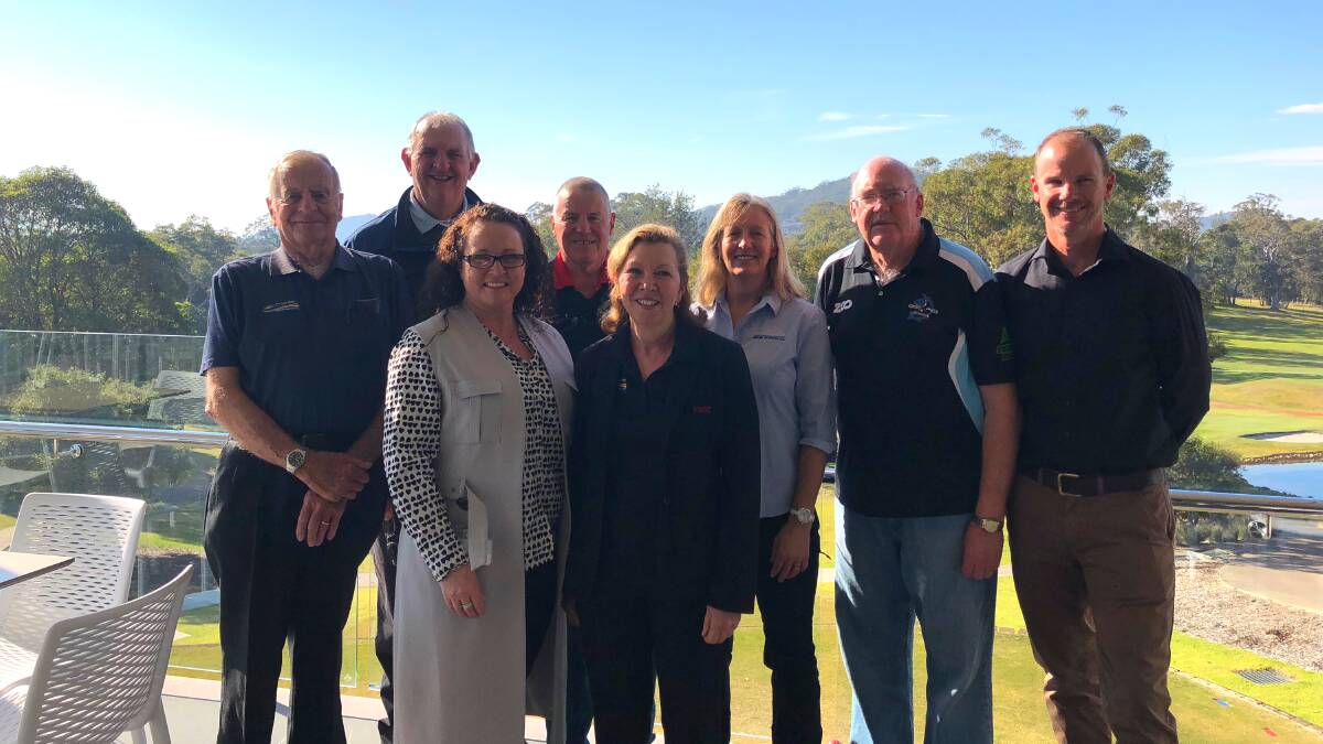 IN IT TOGETHER: Representatives from Tomaree Peninsula sports clubs that will host events on September 8-9 to raise money for drought relief.