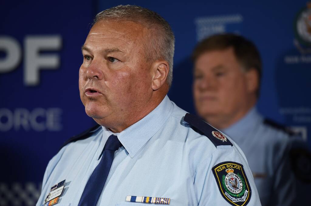 NSW Police Deputy Commissioner Regional Field Operations Gary Worboys. Picture: Kate Geraghty