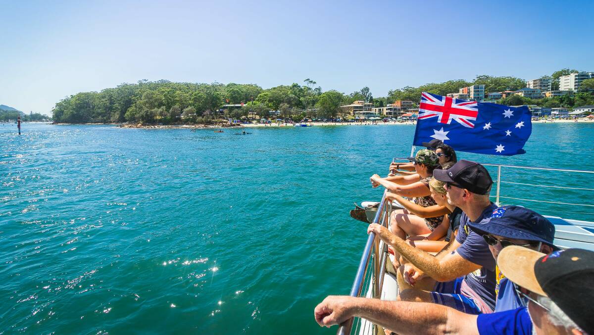 2019 Australia Day celebrations on the water at Nelson Bay. Picture: Elcee Photography