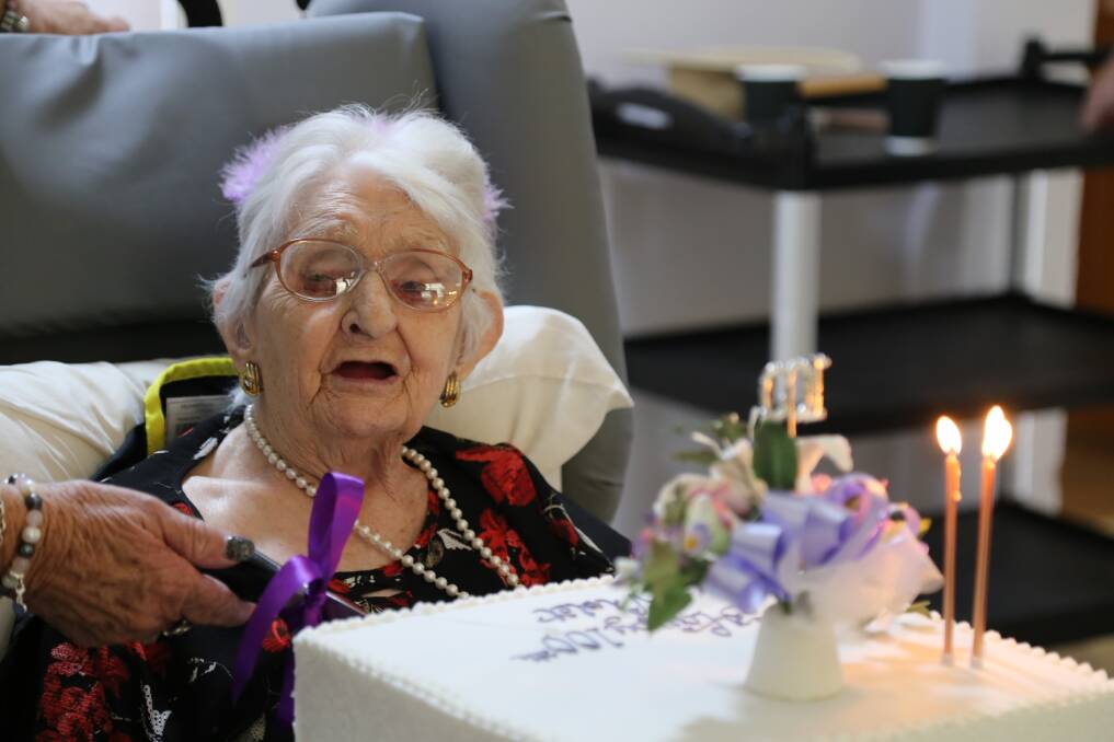 Tanilba Bay centenarian celebrated her birthday on January 28, 2019 with friends and family. 