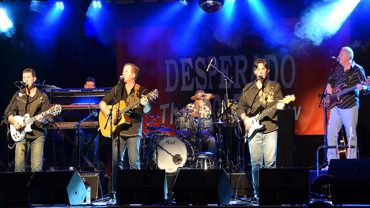 TAKE IT EASY: Desperado – The Eagles Show will perform at Soldiers Point Bowling Club stage on Saturday, May 5.