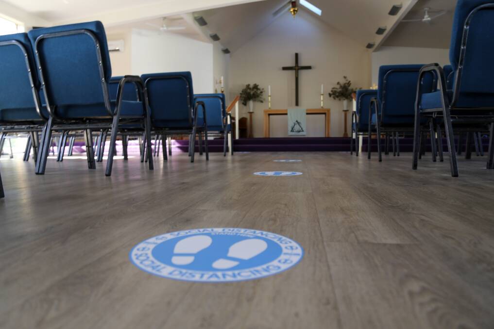 All Saints Anglican Church is once again conducting face-to-face Sunday services, which is limited to 50 people who must adhere to physical distancing and other restrictions. The church is continuing to record and deliver services online.