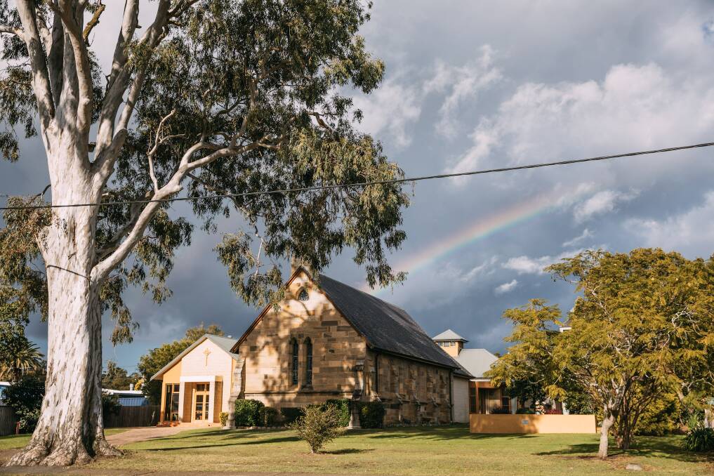 St John's Anglican Church in Raymond Terrace, which is featured in two itineraries that explore what the Port Stephens Hinterland towns have to offer. 