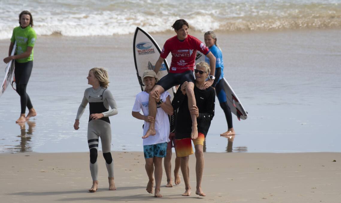 Photos from the final day of the Kaos Surf PRD Cadet Cup and the Open Women's Pro-Am at Birubi Beach on Sunday, November 5. Pictures: Ethan Smith / Surfing NSW