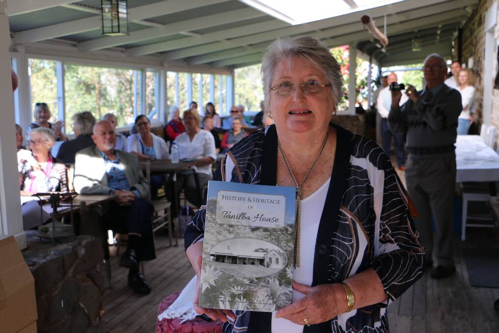 Denise Gaudion from the Port Stephens Family History Society. In 1996 the society published A History of the Tilligerry Peninsula. Last year the society launched its updated version of this book, titled History and Heritage of Tanilba House (pictured). Ms Gaudion and society members are now working on a new book, Up the Tilligerry Creek and Around Its Tracks.
