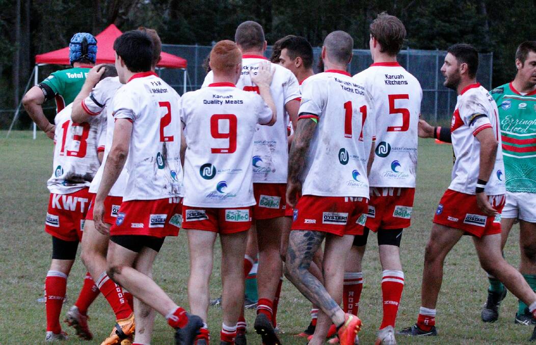 The Karuah Roos during a game in May 2021. Picture: Sharon Wedd