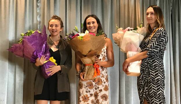 APPLY NOW: Emily Healy, Maya Stewart and Saffron Quantrell were the winners of the 2019 International Women's Day scholarships. Applications are open now for 2020 scholarships. 