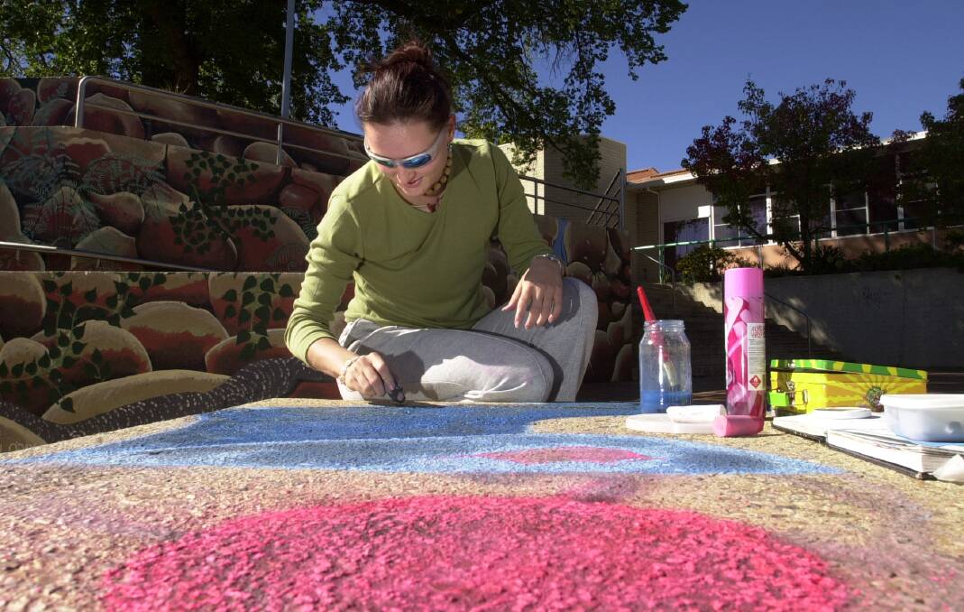 COLOURFUL: As part of its It's On! events, Port Stephens Council will host a Winter Chalk the Walk in Karuah, Raymond Terrace and Nelson Bay.