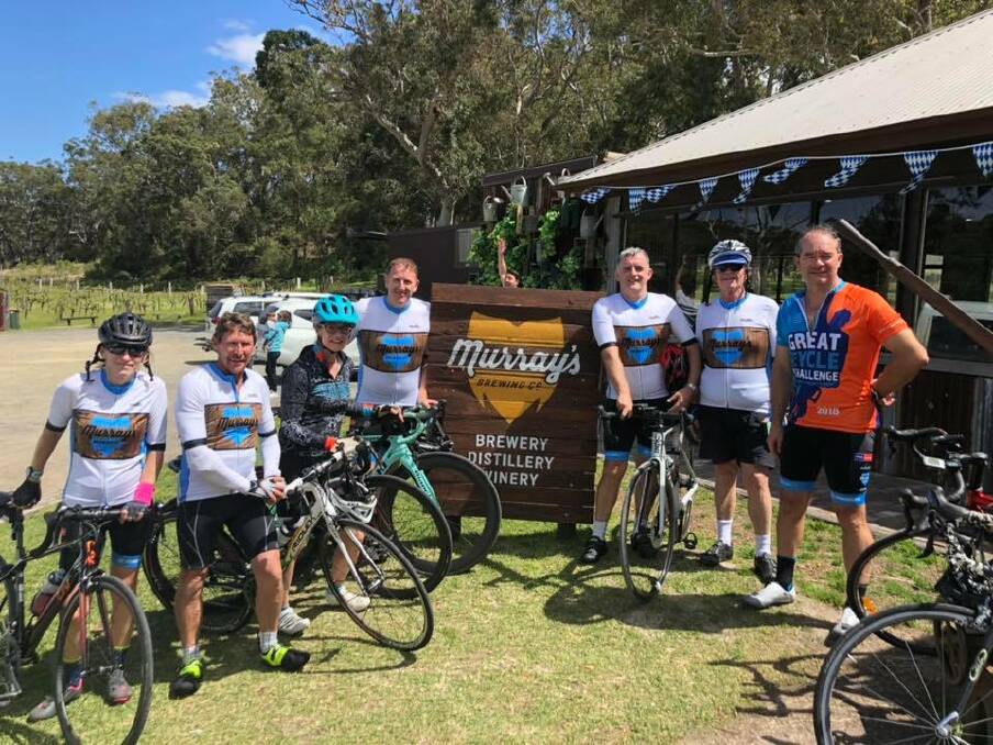 FOR A CAUSE: Port Stephens Cycle Group is currently coming third nationally in the Great Cycle Challenge, which wraps up at the end of October.