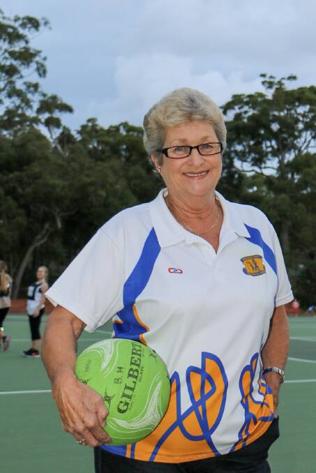 Helen Scott at the Nelson Bay courts in 2016.
