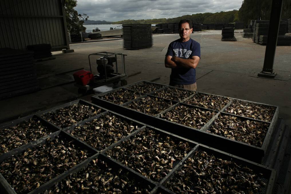 END OF AN ERA: Robert Diemar said 'it's time' to sell the oyster business which has been part of the family for more than a century.