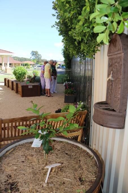 Bill King Aged Care Facility's sensory garden opened earlier in March. Pictures: Ellie-Marie Watts